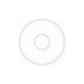 White #13078 - Clear-Glide Bobbins - Class L - Box of 100